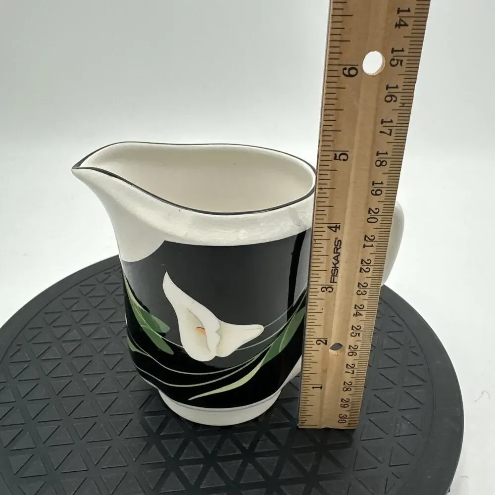 Vintage Sango's Black Lillie’s Creamer Only Replacement